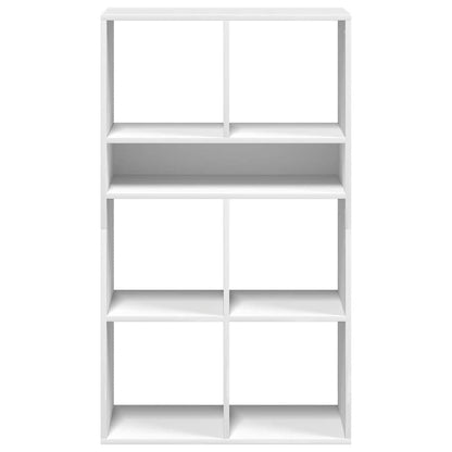 vidaXL Book Cabinet White 66x31x112 cm Engineered Wood 4