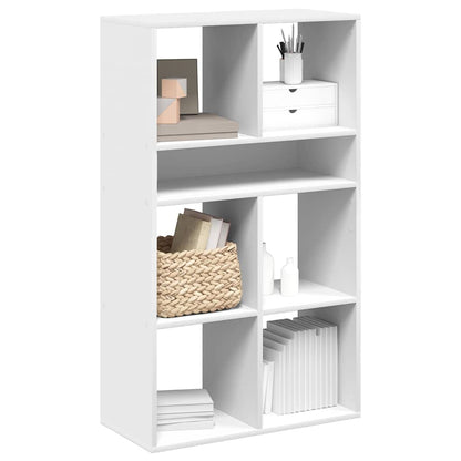 vidaXL Book Cabinet White 66x31x112 cm Engineered Wood 1
