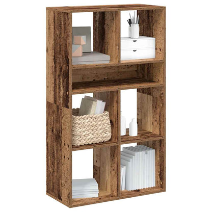 vidaXL Book Cabinet Old Wood 66x31x112 cm Engineered Wood 1
