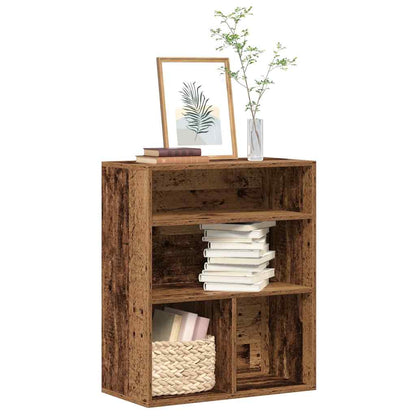 vidaXL Book Cabinet Old Wood 60x30x71.5 cm Engineered Wood 1
