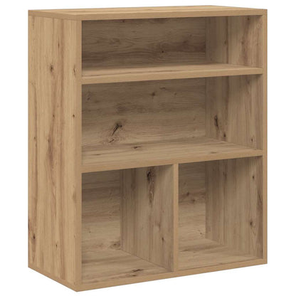 vidaXL Book Cabinet Artisan Oak 60x30x71.5 cm Engineered Wood 2