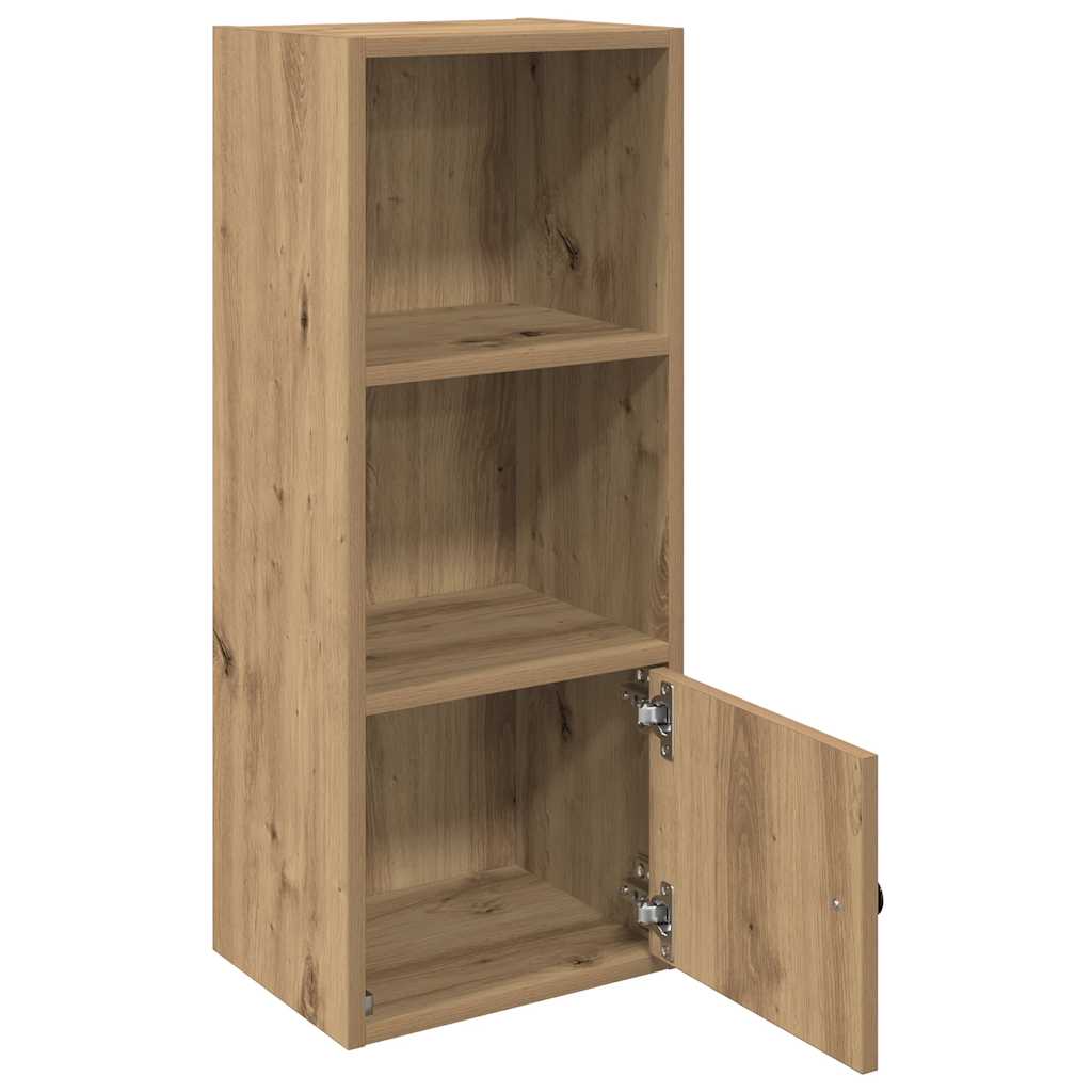vidaXL Bookcase Artisan Oak 31x24x77 cm Engineered Wood 4