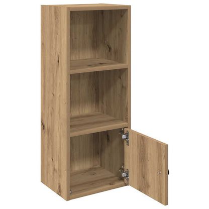 vidaXL Bookcase Artisan Oak 31x24x77 cm Engineered Wood 4