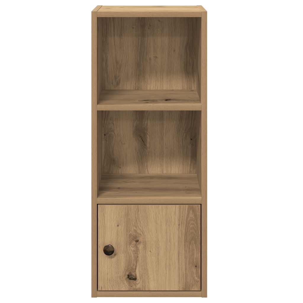 vidaXL Bookcase Artisan Oak 31x24x77 cm Engineered Wood 5