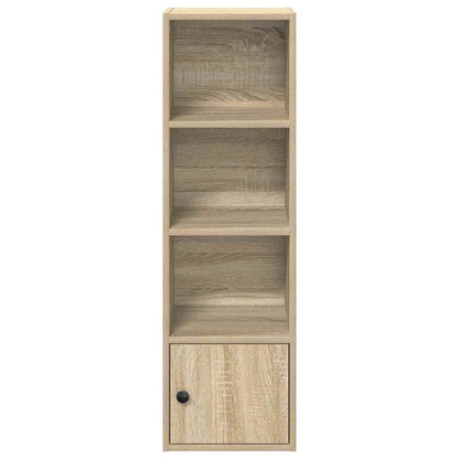 vidaXL Bookcase Sonoma Oak 31x24x102 cm Engineered Wood 5
