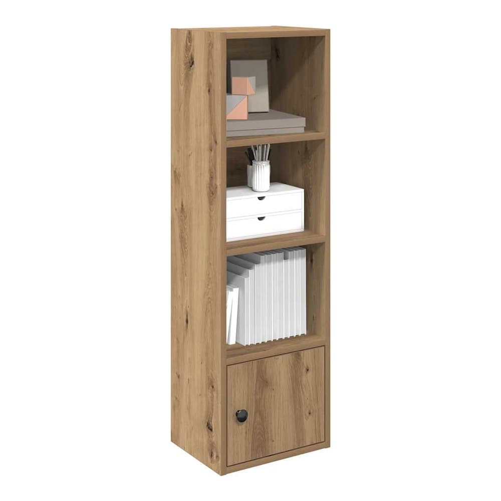 Bookcase 31x24x102 cm Engineered Wood Artisan oak