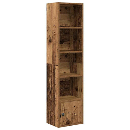 vidaXL Bookcase Old Wood 31x24x127 cm Engineered Wood 2