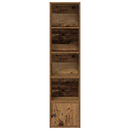vidaXL Bookcase Old Wood 31x24x127 cm Engineered Wood 4