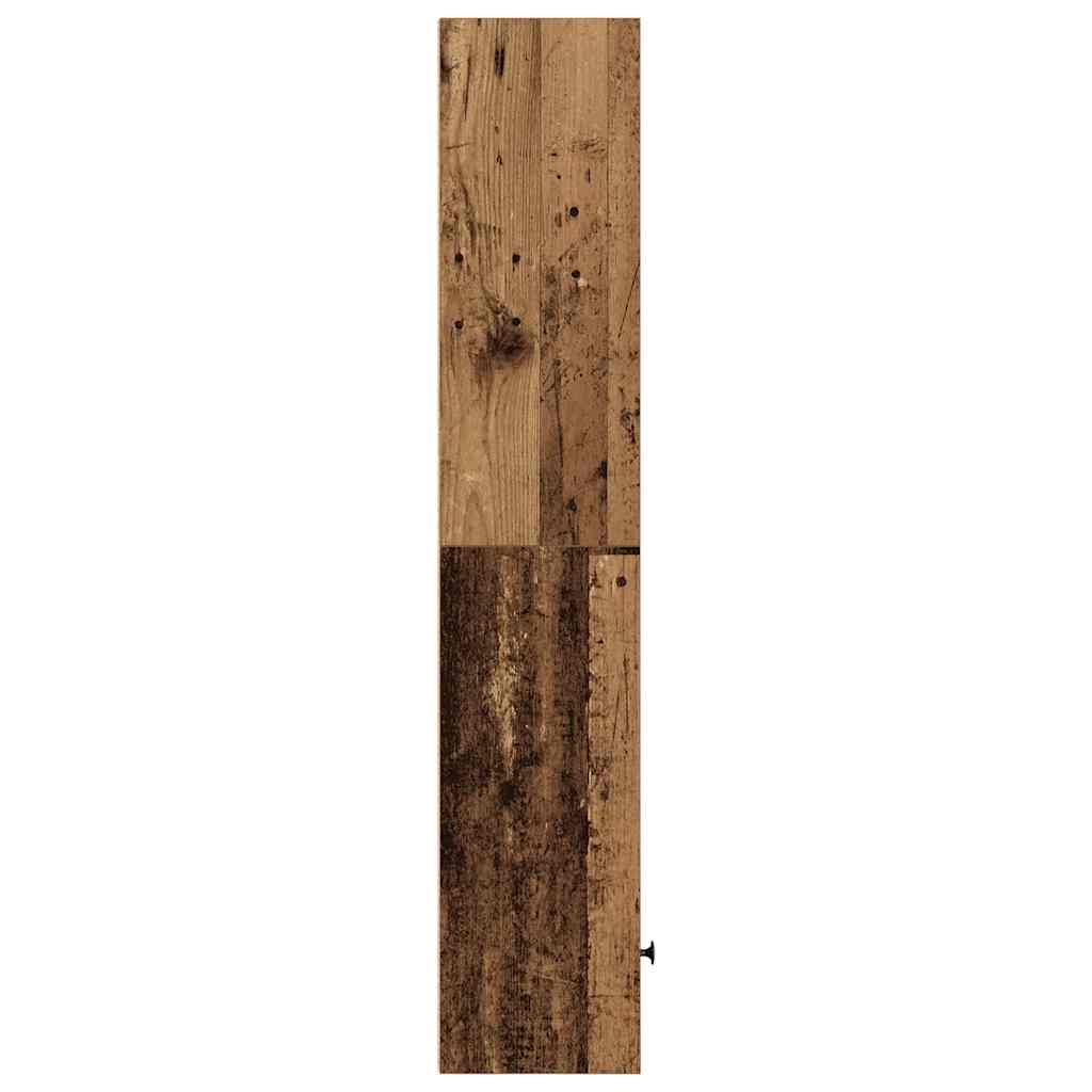 vidaXL Bookcase Old Wood 31x24x127 cm Engineered Wood 5