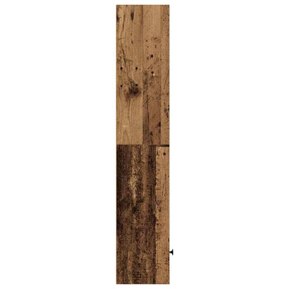 vidaXL Bookcase Old Wood 31x24x127 cm Engineered Wood 5