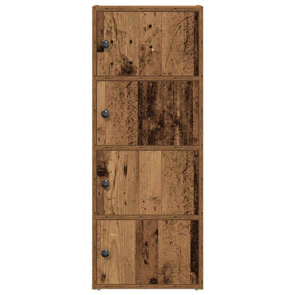 vidaXL Bookcase Old Wood 40x24x102 cm Engineered Wood 4