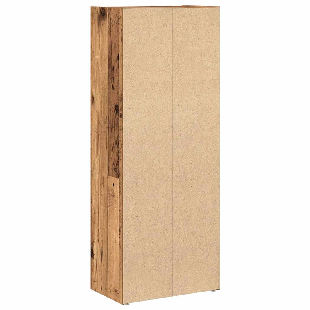 vidaXL Bookcase Old Wood 40x24x102 cm Engineered Wood 5