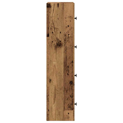 vidaXL Bookcase Old Wood 40x24x102 cm Engineered Wood 6