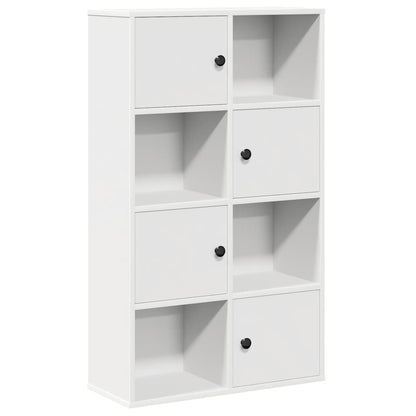 vidaXL Bookcase White 60x24x101.5 cm Engineered Wood 2