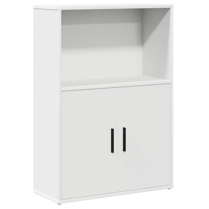vidaXL Bookcase White 60x24x85 cm Engineered Wood 2