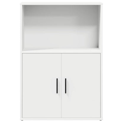 vidaXL Bookcase White 60x24x85 cm Engineered Wood 4