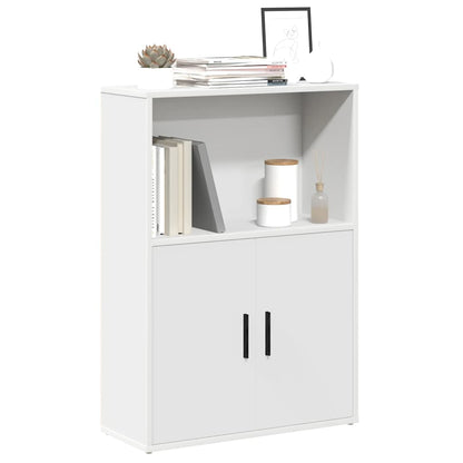 vidaXL Bookcase White 60x24x85 cm Engineered Wood 1