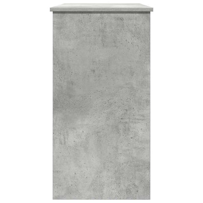 vidaXL Desk Concrete Grey 80x40x75 cm Engineered Wood 6