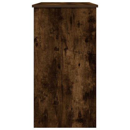vidaXL Desk Smoked Oak 80x40x75 cm Engineered Wood 6