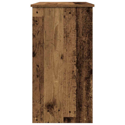 vidaXL Desk Old Wood 80x40x75 cm Engineered Wood 6
