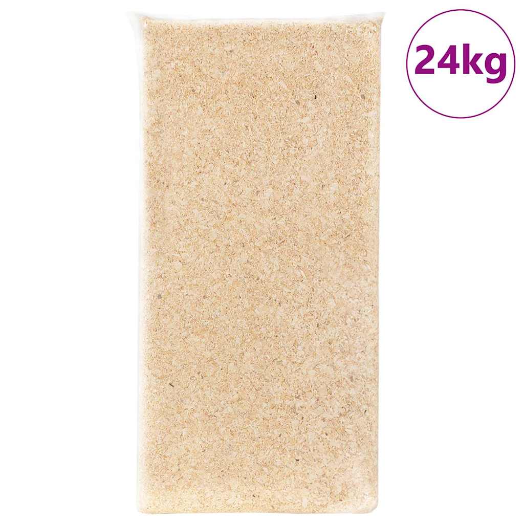 vidaXL Wood Shavings for Animal Bedding Softwood 24 kg 1