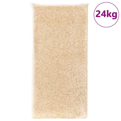 vidaXL Wood Shavings for Animal Bedding Softwood 24 kg 1