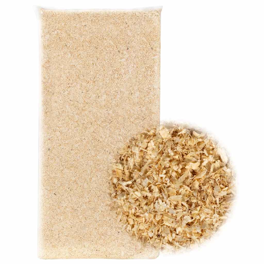 vidaXL Wood Shavings for Animal Bedding Softwood 24 kg 3