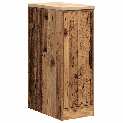 vidaXL Garage Storage Cabinet Old Wood 30x51x85 cm Solid Wood Pine 2