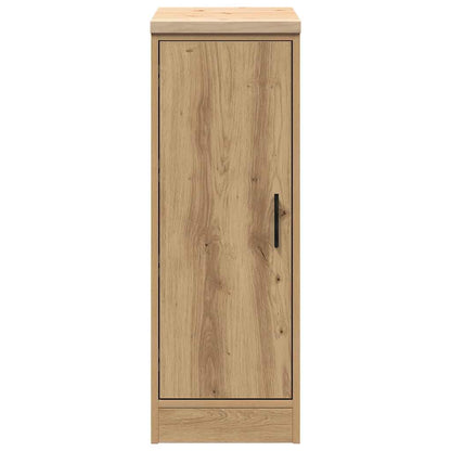 vidaXL Garage Storage Cabinet Artisan Oak 30x51x85 cm Solid Wood Pine 6