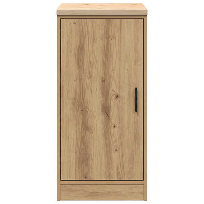 vidaXL Garage Storage Cabinet Artisan Oak 40x51x85 cm Solid Wood Pine 6