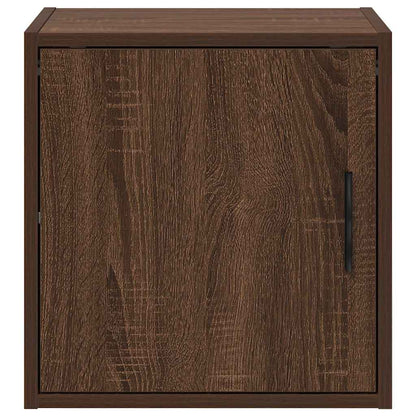 vidaXL Garage Wall Cabinets 2 pcs Brown Oak Engineered Wood 6