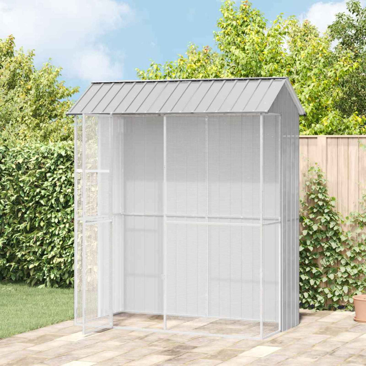 Bird Cage 215 x 110 x 247 cm Grey 110 cm