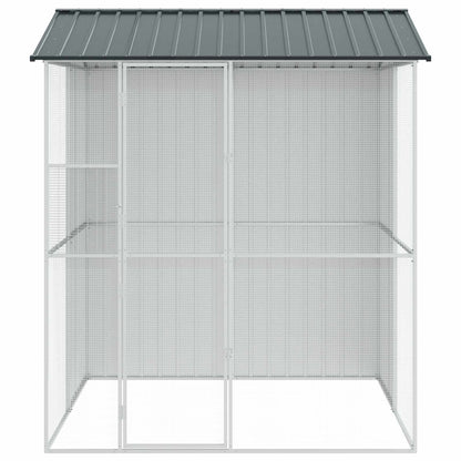 Bird Cage 215 x 110 x 247 cm Anthracite 210 cm