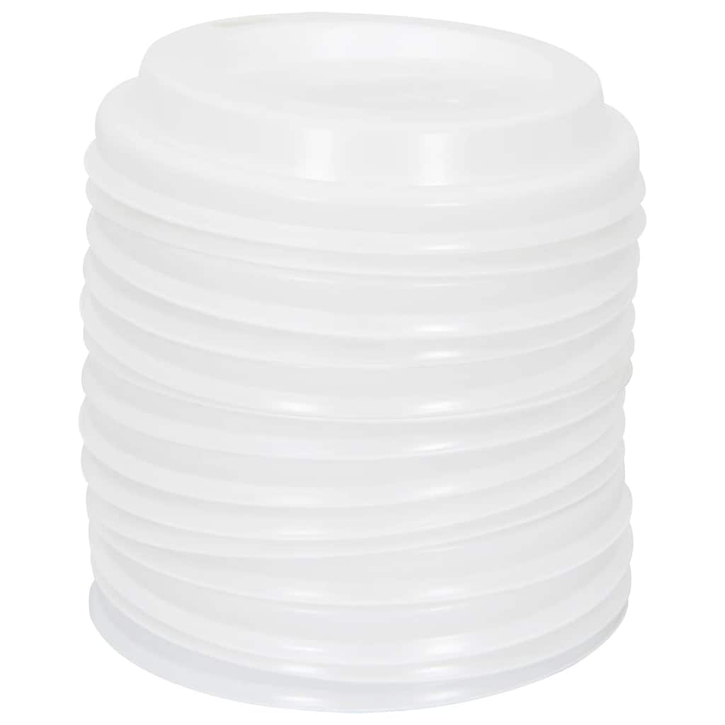 vidaXL Paper Coffee Cups with Lids 1000 pcs 4oz 120ml 4