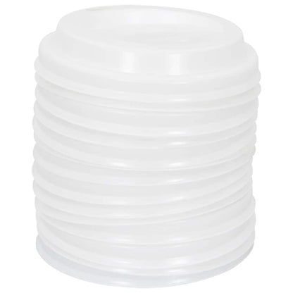 vidaXL Paper Coffee Cups with Lids 1000 pcs 4oz 120ml 4
