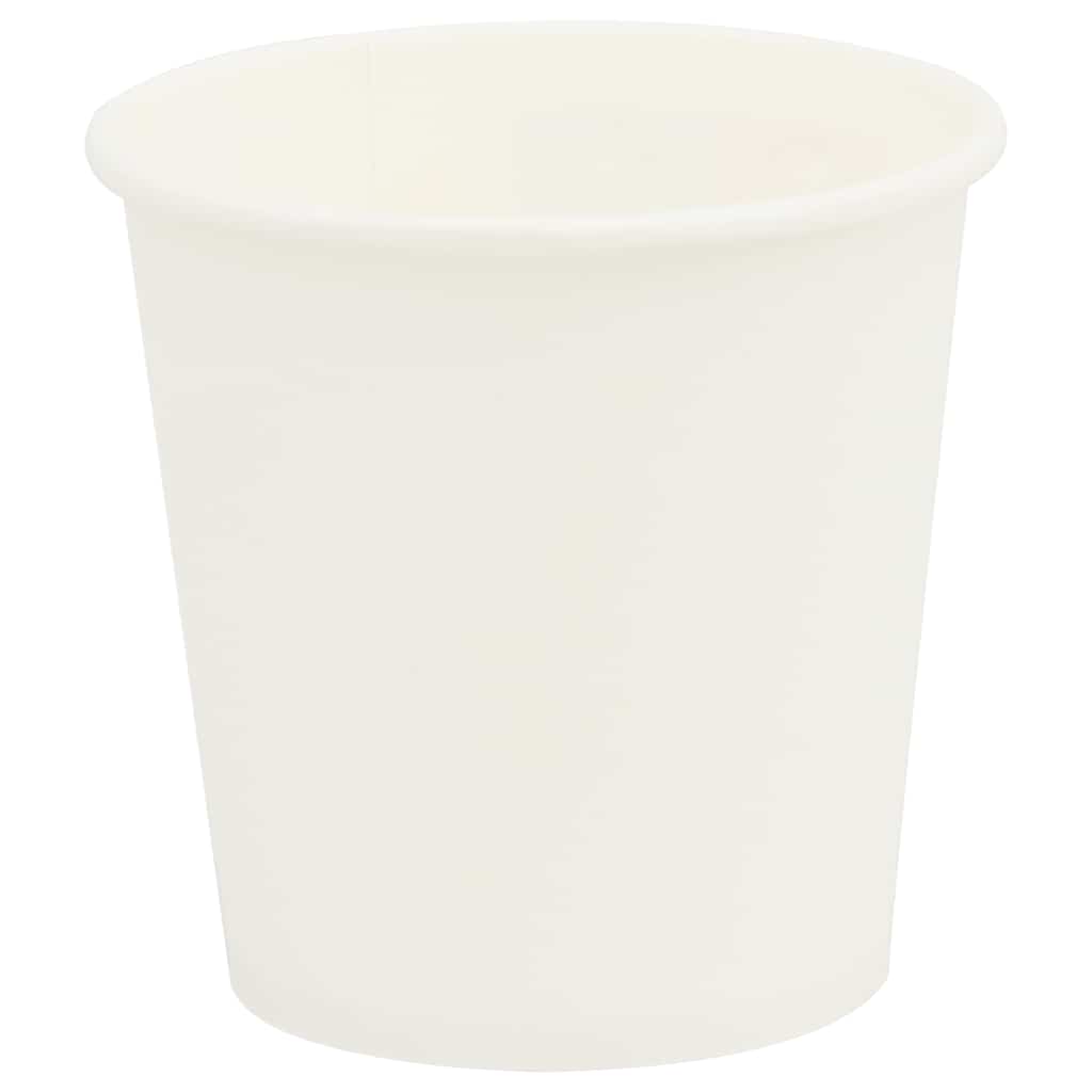 vidaXL Paper Coffee Cups with Lids 1000 pcs 4oz 100ml 4