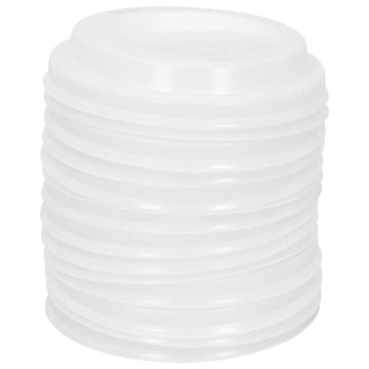 vidaXL Paper Coffee Cups with Lids 1000 pcs 4oz 100ml 5