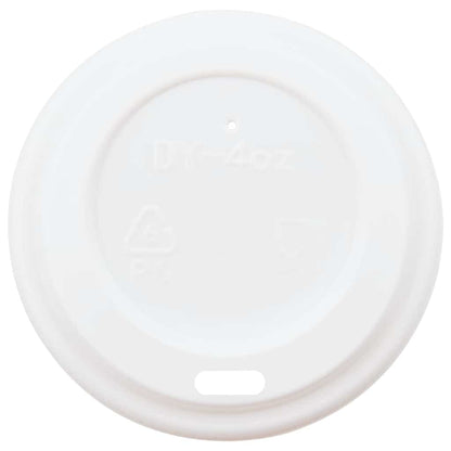 vidaXL Paper Coffee Cups with Lids 1000 pcs 4oz 100ml 3