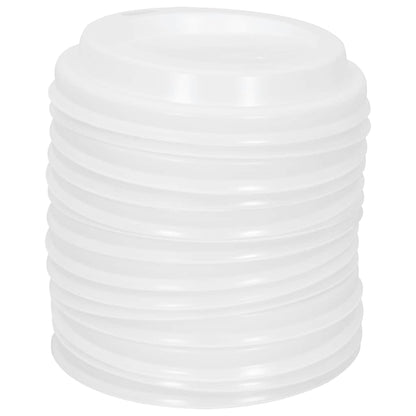 vidaXL Paper Coffee Cups with Lids 1000 pcs 4oz 100ml 5