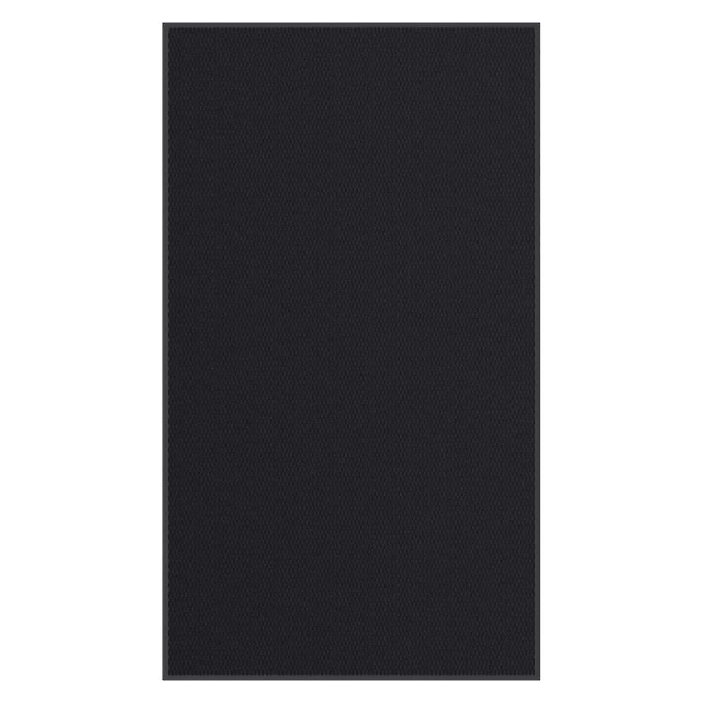 vidaXL Doormat Black 115x200 cm 1