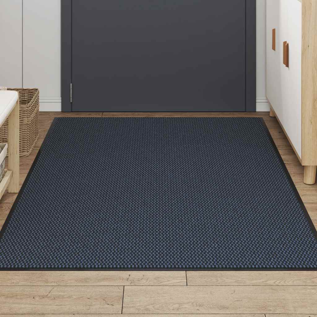 vidaXL Doormat Blue 115x200 cm 3