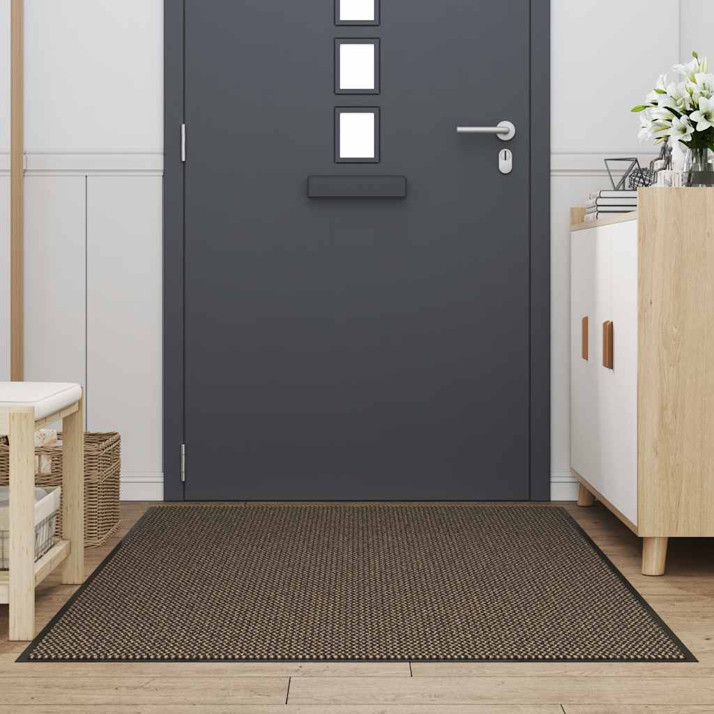 vidaXL Doormat Brown 115x200 cm 2