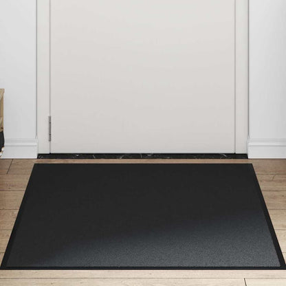 vidaXL Doormat Black