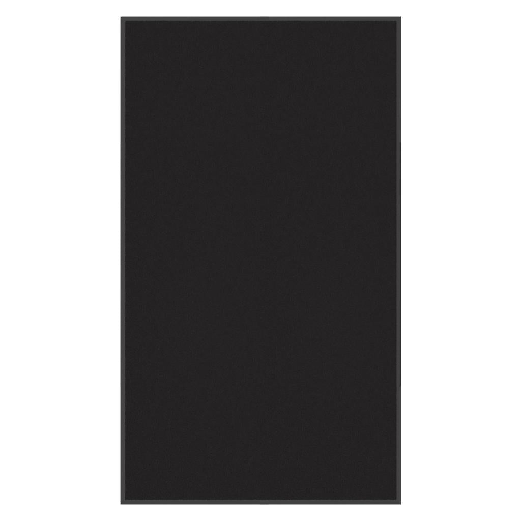 vidaXL Doormat Black 115x200 cm 1