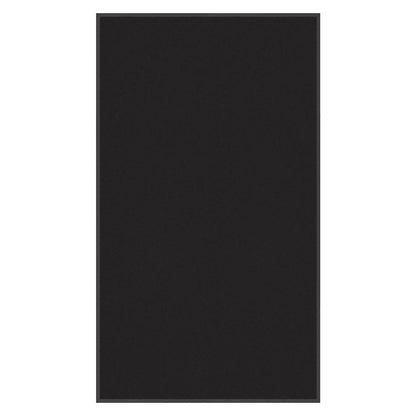vidaXL Doormat Black 115x200 cm 1