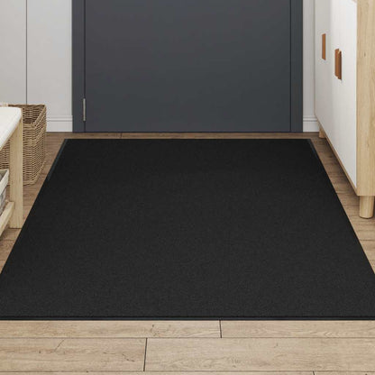 vidaXL Doormat Black 115x200 cm 3