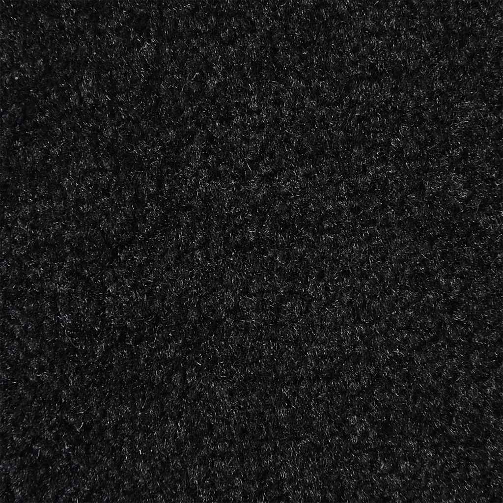 vidaXL Doormat Black 115x200 cm 6