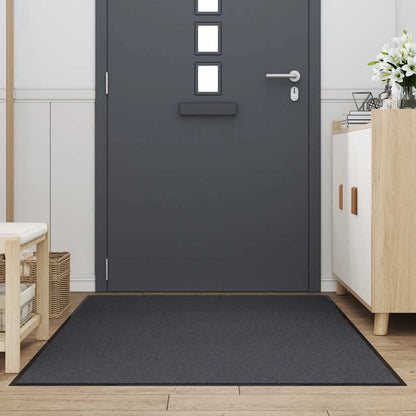 vidaXL Doormat Anthracite 115x200 cm 2