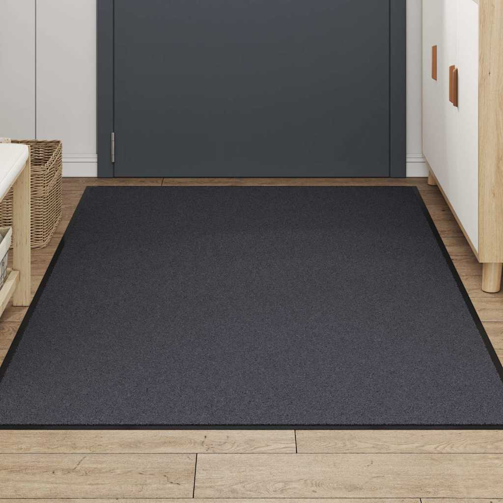 vidaXL Doormat Anthracite 115x200 cm 3