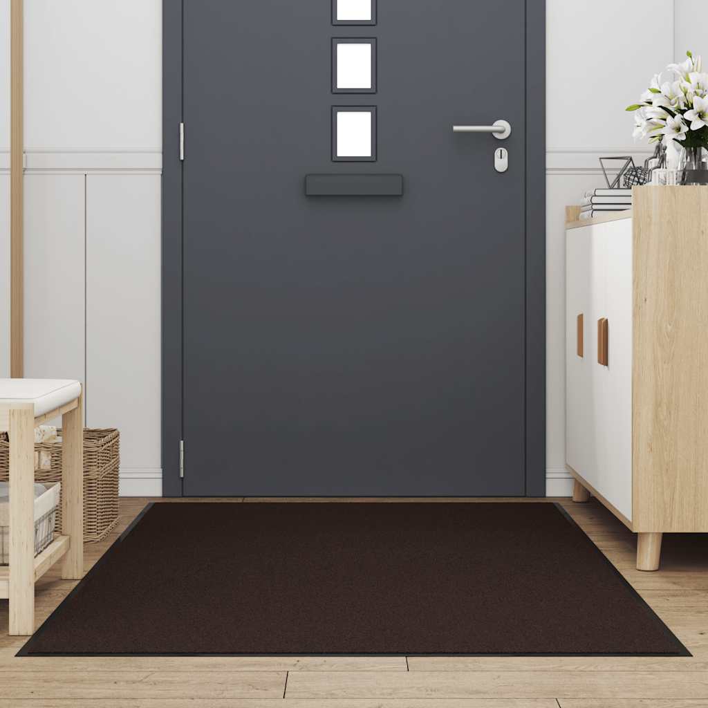 vidaXL Doormat Brown 115x200 cm 2